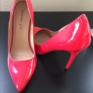 Madden Girl Red Heels